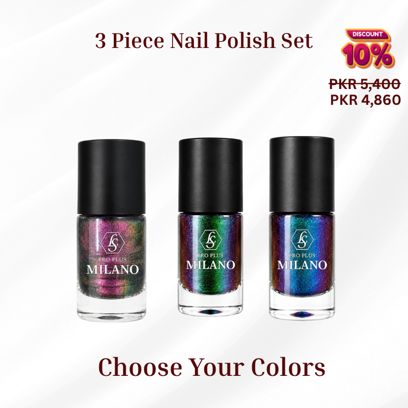 3 Piece Nail Polish Set | Choose Your Colors
