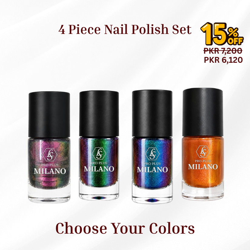 4 Piece Nail Polish Set | Choose Your Colors